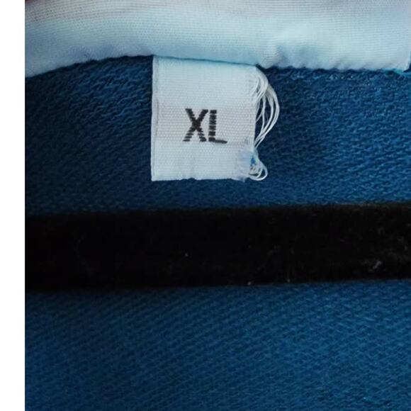 Bryn Walker Inman Ruched Long Sleeve Tunic Top Teal XL - Picture 4 of 8